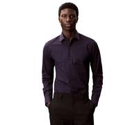 Calvin Klein Camicia da Uomo Slim ESNTL Poplin NOS STR SLD, Blu (Night Sky), XXL