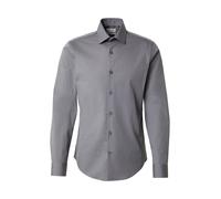 Calvin Klein Camicia 'ESSENTIALS' grigio scuro Uomo Calvin Klein L-XL