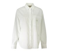Calvin Klein - Camicia maniche lunghe bianca stile italiano - - Blouses & Shirts - Donna - Bianco - XL