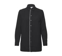 Calvin Klein - Camicia Reversibile in Crêpe - - Blouses & Shirts - Donna - Nero - S