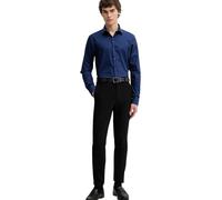 Calvin Klein - Camicia Slim in Cotone Elasticizzato Non-Stirante - - Shirts - Uomo - Blu - L