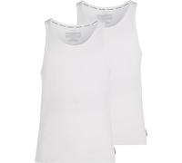 Calvin Klein Canotte Uomo Confezione da 2 Slim Fit, Bianco (White), S