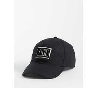 Calvin Klein cappellino con logo centrale grande grigio-Nero One Size