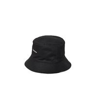 Calvin Klein Cappello da Pescatore Donna Bucket Hat, Multicolore (Black / Marshmallow Mono), Onesize