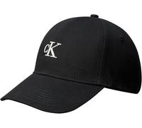 Calvin Klein Cappellino da baseball donna LV04K5024G Monogramma ricamato Nero Taglia Unica
