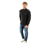 Calvin Klein Cardigan con Zip Jeans Uomo Nero