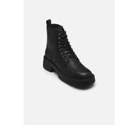 Calvin Klein - CHUNKY LACE UP ZIP BOOT Nero - Stivaletti e tronchetti 37 Nero