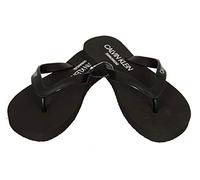 Calvin Klein Ciabatte infradito uomo mare o piscina swimwear CK articolo KM0KM00341 FF SANDALS, BAX Black/Nero, 43
