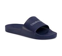 Calvin Klein Ciabatte uomo mare o piscina swimwear CK articolo KM0KM00498 ONE MOLD SLIDE, CBK Black iris, 45