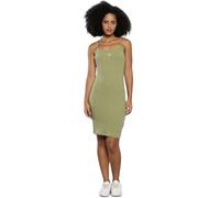 Calvin Klein Jeans Women's SLUB RIB DRESS Bodycon Dresses, Dark Juniper, S