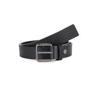 Calvin Klein Cintura Uomo Concise 3,5 cm Cintura in Pelle, Nero (Ck Black Pebble), 110
