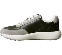 Calvin Klein City Runner Laceup Tape Lth HM0HM02033 Low Top, Verde (Rock Ridge/Foresta Medievale), 42, Foresta Medievale di Green Rock Ridge, 44 EU