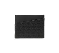 Calvin Klein CK Must Mono Bifold 5CC W/Coin Black Tonal Mono