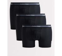 Calvin Klein - Ck Performance - Confezione da 3 boxer neri-Nero 48