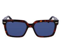 Calvin Klein Ck22535s Occhiali Da Sole Uomo Avana Squadrato Blu 55mm