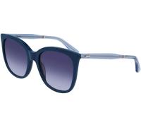 Calvin Klein CK23500S 438, Blu, Acetate, Donne occhiali da sole 55