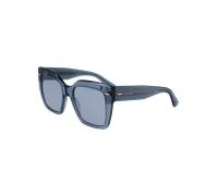 Calvin Klein CK23508S 435 54 Women's Square Sunglasses - Avio Frame, Blue Lenses