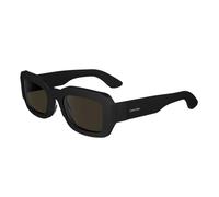 Calvin Klein CK24511S 001 52 Unisex Sunglasses - Black Frame, Geometric Design