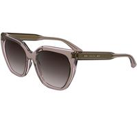 Calvin Klein Donna CK24535S 272 Occhiali da sole Acetato Nude Farfalla Normale Sfumato