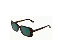 Calvin Klein Women's Sunglasses CK26508S - Havana with Solid Petrol Lens