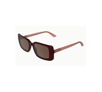 Calvin Klein Women's Sunglasses CK26508S - Transparent Burgundy with Solid Burgundy Lens