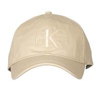 Calvin Klein Cappello Baseball CK Jeans con Visiera Parte Posteriore Regolabile Articolo K60K606624 Monogram cap, PBC Corda, Unica - One Size