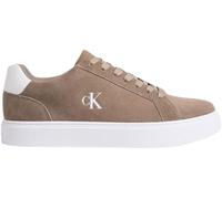 Calvin Klein Classic Cupsole Laceup su Ym0ym01434, Basso Top Uomo, Khaki (Desert Taupe/Bright White), 42 EU