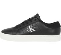 Calvin Klein Jeans - Sneakers cupsole classiche nere e bianche in pelle-Nero 41