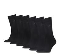 Calvin Klein Classic Sock, Nero, 39-42 (Pacco da 6) Uomo