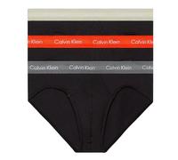 Calvin Klein - Classico Nero Hip Briefs 3-Pack - - Underwear - Uomo - Multicolore - S