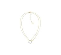 Calvin Klein Collana a Doppia Catena da Donna Collezione DUALITY Bicolore con Charms - 35000630