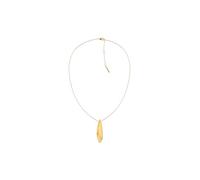 Calvin Klein Collana con Pendente da Donna Collezione SCULPTED in Acciaio Inossidabile con placcatura ionica Oro Giallo - 35000814