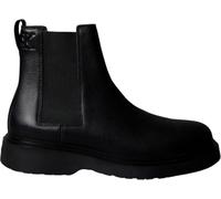 Calvin Klein Uomo Stivaletti Chelsea Combat in Pelle, Nero (Triple Black), 41