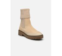 Calvin Klein - COMBAT MID CHELSEA BOOT WL Beige - Stivaletti e tronchetti 40 Beige