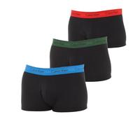 Calvin Klein Confezione 3 Boxer Uomo tripack CK Articolo U2664G Low Rise Trunk 3PK, BZP B-Eden/Vallarta Blue/Temper WB, M