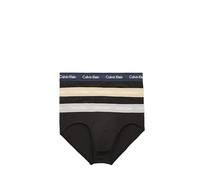Calvin Klein Confezione 3 Slip Uomo tripack Mutande CK Articolo U2661G 3P Hip Brief, 6ED B-Shoreline/Clem/Travertine WB, L