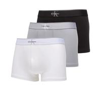 Calvin Klein - Confezione da 3 boxer aderenti in cotone elasticizzato con monogramma grafico - - Underwear - Uomo - Multicolore - S