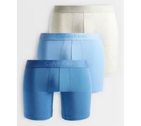 Calvin Klein - Confezione da 3 boxer ultra morbidi in modal beige/blu-Multi 44