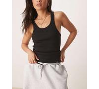 Calvin Klein - Confezione da 3 canotte nere con scollo rotondo-Nero XL