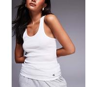 Calvin Klein - Confezione da 3 top senza maniche nero, bianco e grigio con scollo rotondo-Multicolore XL