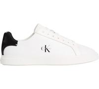 Calvin Klein Coppe Basse da Donna Lth Ml HW0HW03146 Low Top, Bianco (Bianco Brillante/Nero), 38