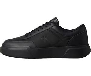 Calvin Klein Coppe Chunky Laceup OXF Mix Mat Hm0hm02326 Basso Top Uomo, Nero Triplo Nero, 42 2/3 EU