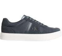 Calvin Klein Coppe Classiche da Uomo in Pizzo Misto EMB Lingua YM0YM01395 Low Top, Grigio (Coal), 7, Grigio Carbone, 40 2/3 EU