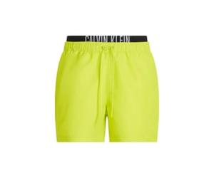Calvin Klein - Costume Boxer con Elastico Effetto Slip - - Swimwear - Uomo - Giallo - L