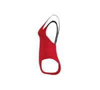 Calvin Klein Costume da Bagno Donna One Piece Scollatura sulla Schiena, Rosso (Cajun Red), M