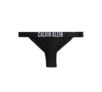 Calvin Klein Costume Slip Brasil Logo Parlato Nero Donna M