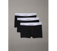 Calvin Klein Underwear TRUNK ICON COTTON STRETCH 3-PACK men Boxers & Briefs black in taglia:XL