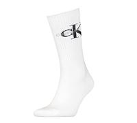 Calvin Klein Crew, Calzini Uomo, Bianco, Taglia unica