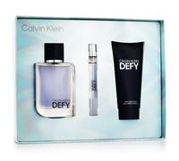 Calvin Klein Defy EDT 100 ml + EDT MINI 10 ml + Gel doccia 100 ml