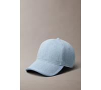 Calvin Klein Denim Emblem Burnout Cap Light Wash Denim Taglia: OS | Cappelli Outlet | Donna | Blu